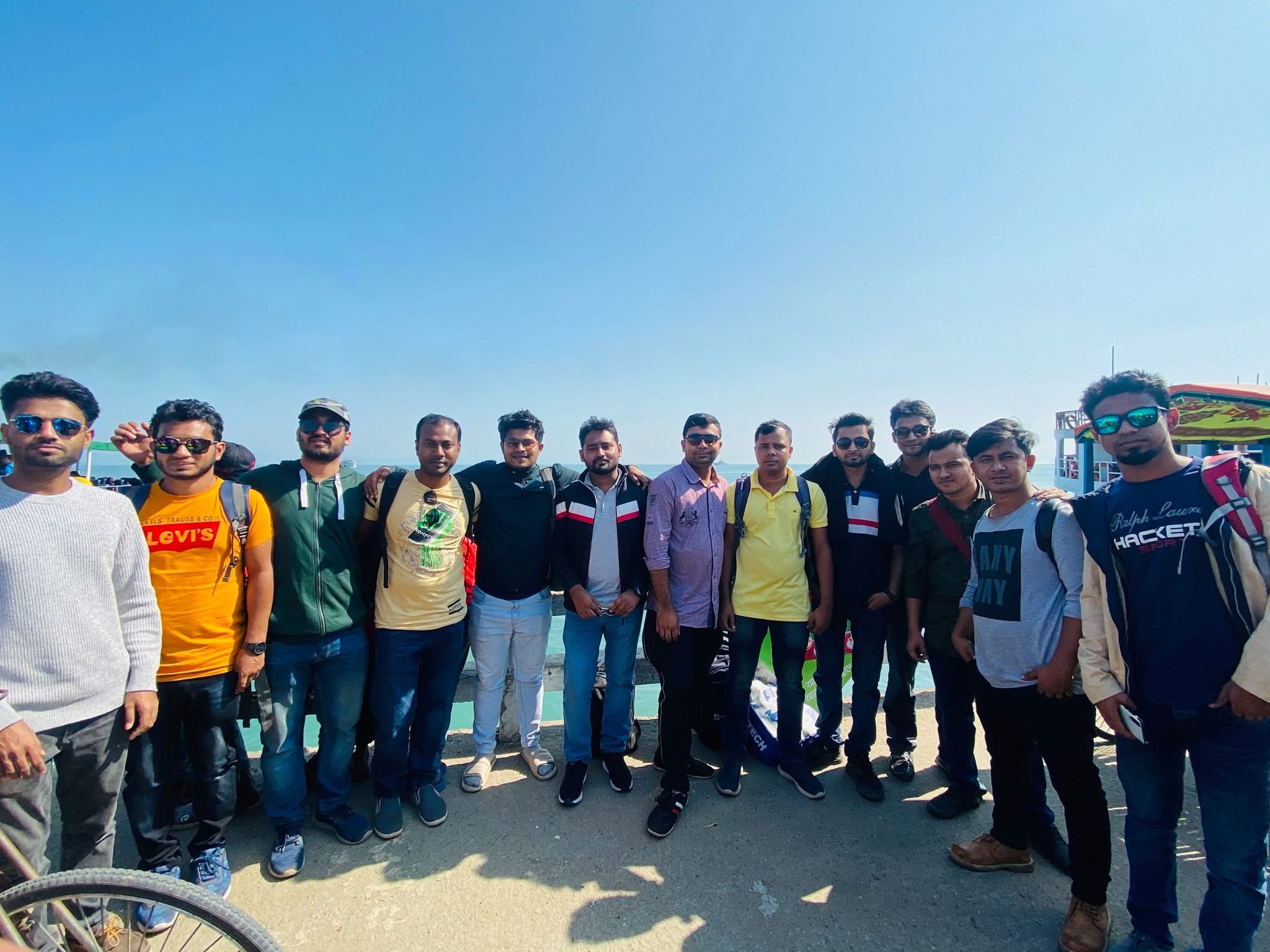 Saint Martins island group tour