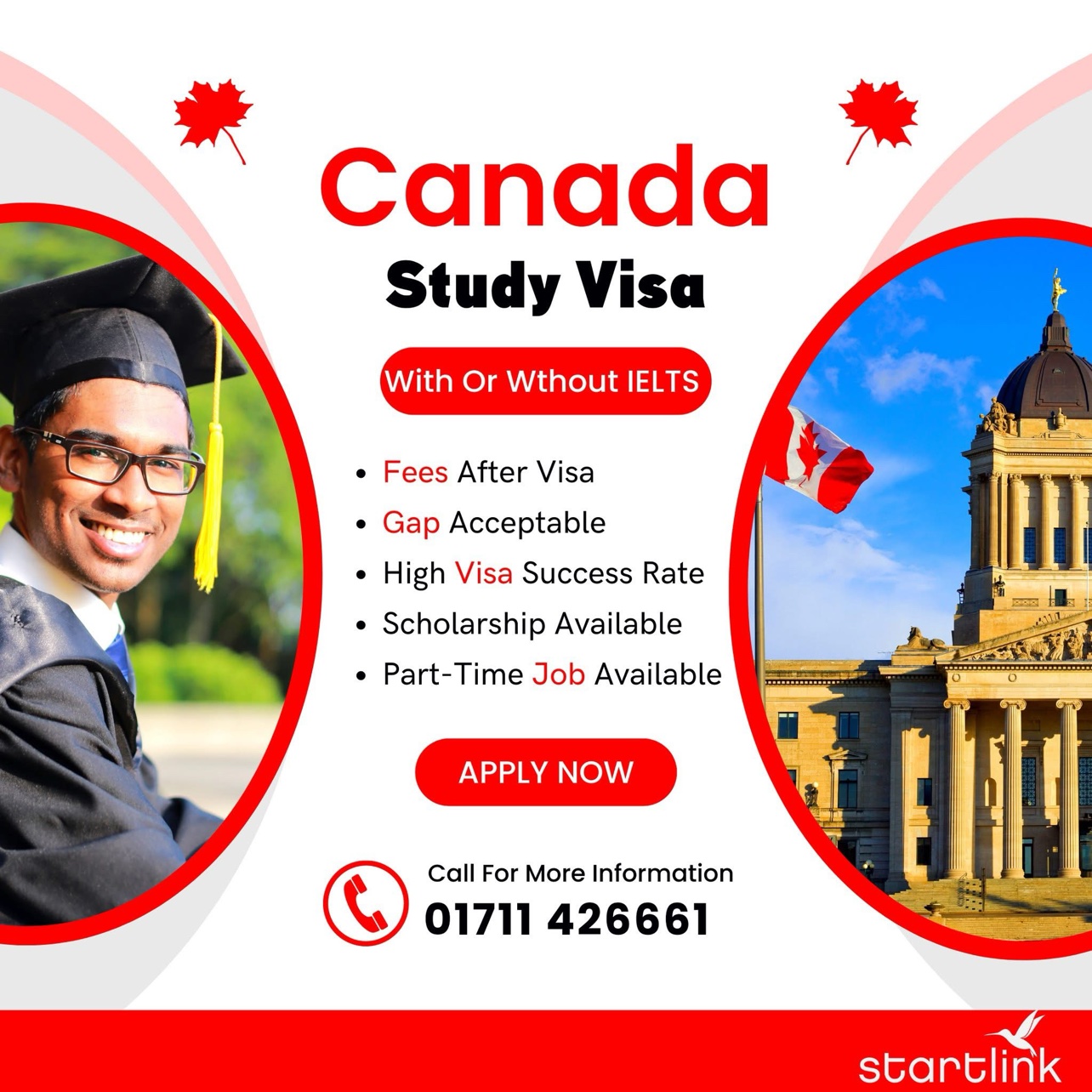 Study in Canada — Startlink
